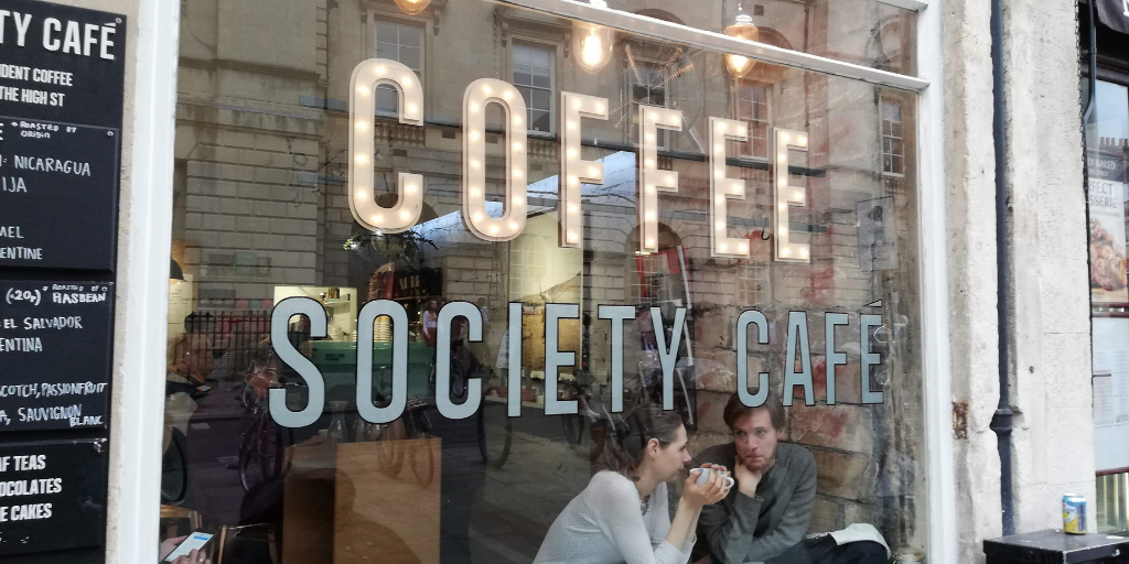 Society Cafe coffee Bath